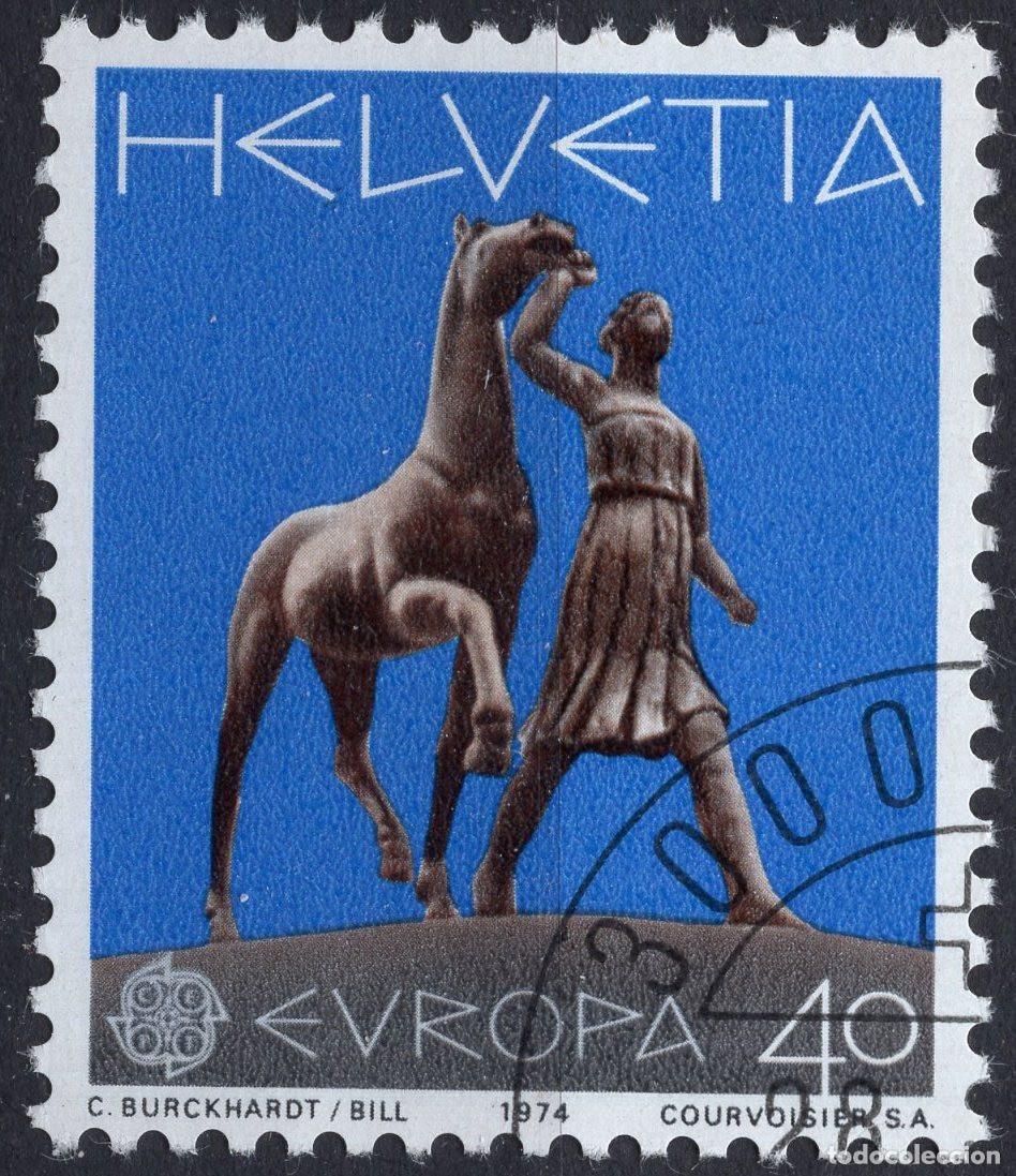 Briefmarken: SUIZA 1974 STAMP MICHEL CH 1030