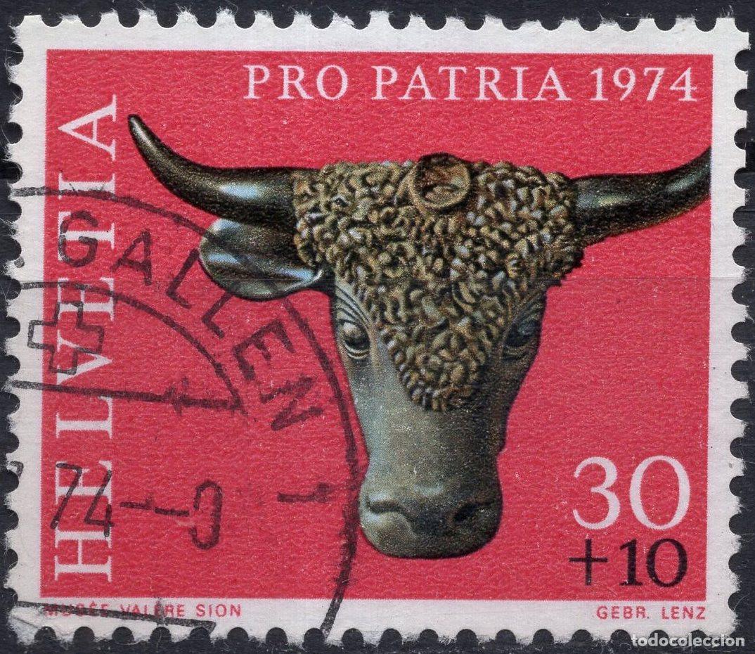Briefmarken: SUIZA 1974 STAMP MICHEL CH 1032