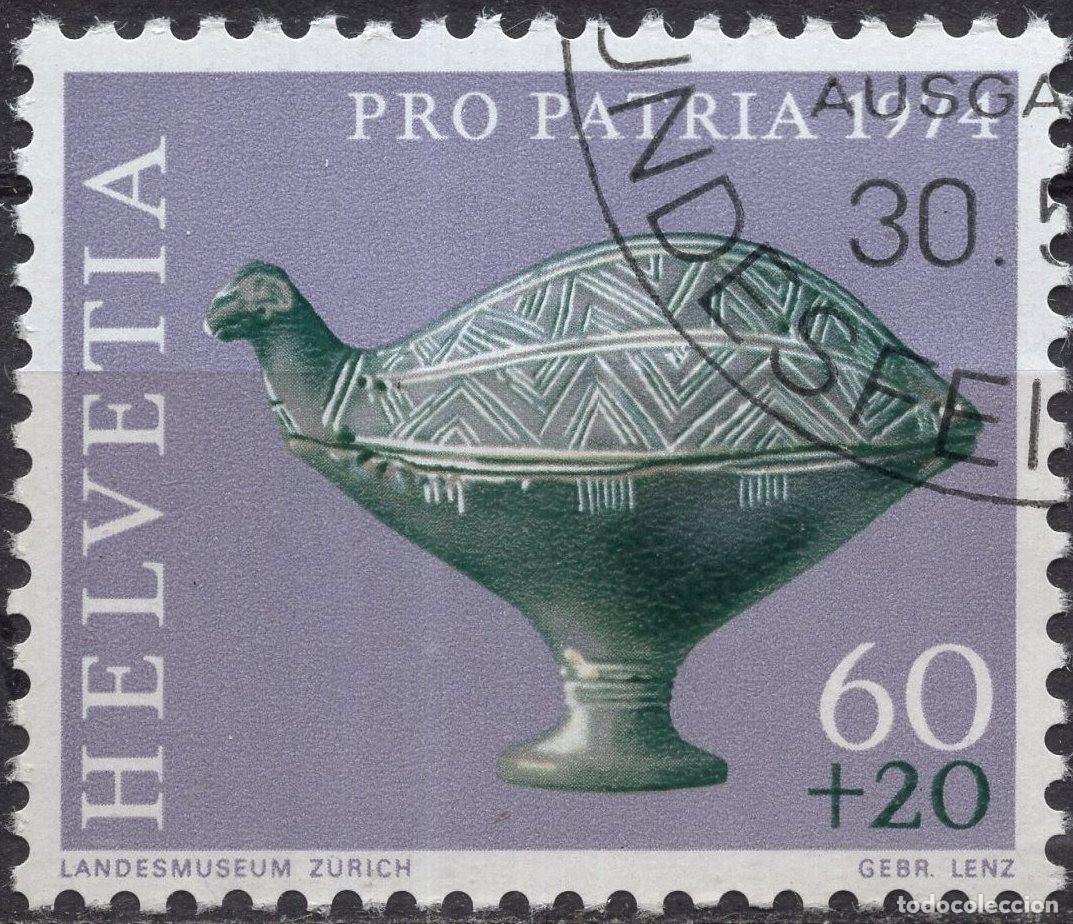 Briefmarken: SUIZA 1974 STAMP MICHEL CH 1034