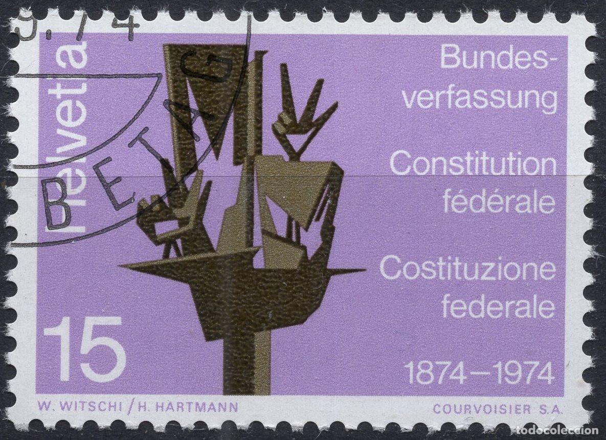 Briefmarken: SUIZA 1974 STAMP MICHEL CH 1039