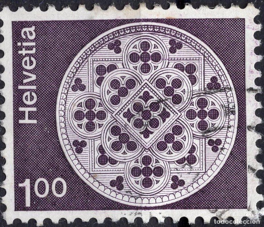 Sellos: SUIZA 1974 STAMP MICHEL CH 1035v