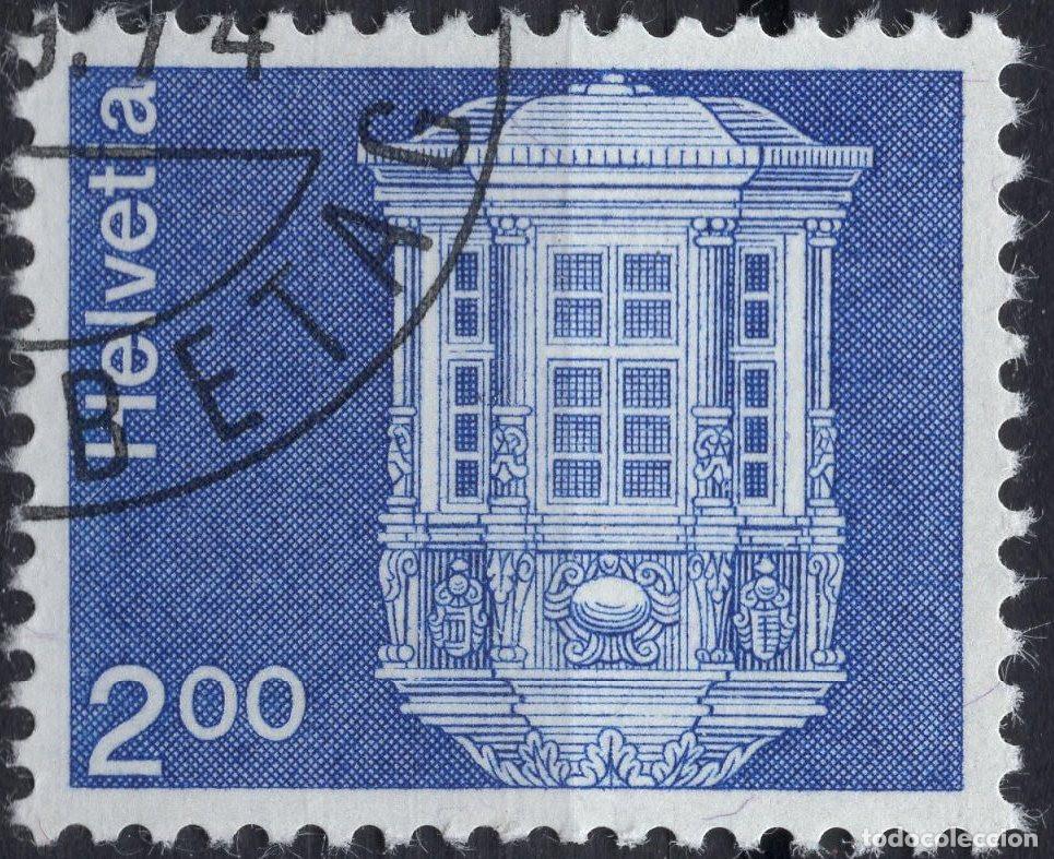 Sellos: SUIZA 1974 STAMP MICHEL CH 1038v