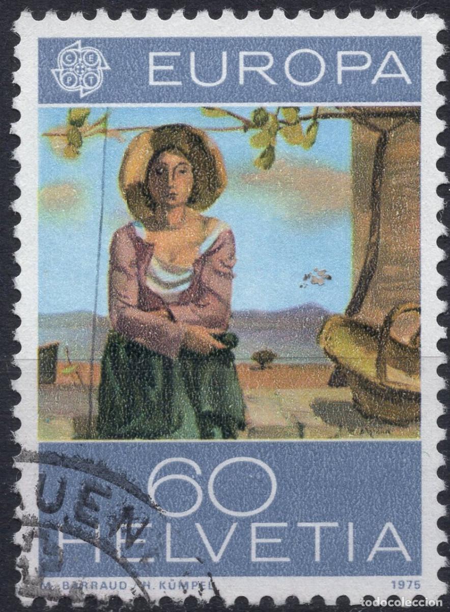 Sellos: SUIZA 1975 STAMP MICHEL CH 1052