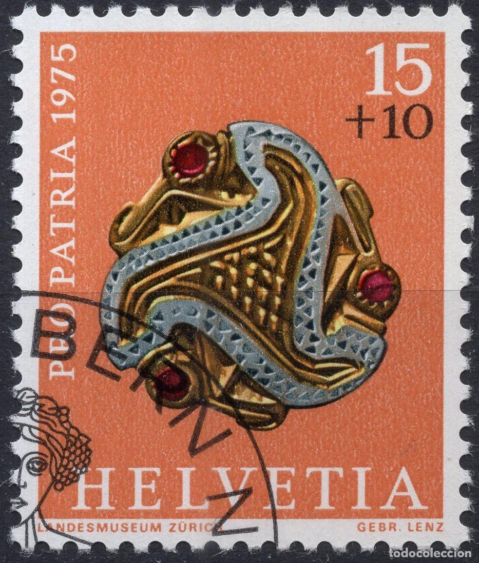 Sellos: SUIZA 1975 STAMP MICHEL CH 1053