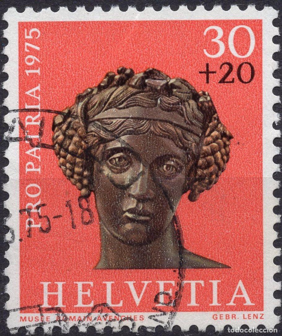 Sellos: SUIZA 1975 STAMP MICHEL CH 1054