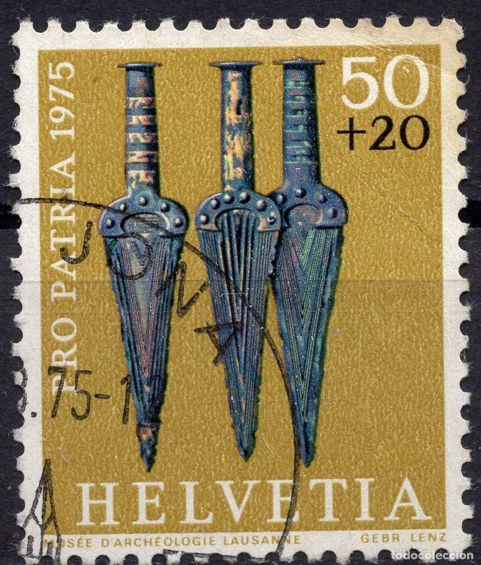 Sellos: SUIZA 1975 STAMP MICHEL CH 1055