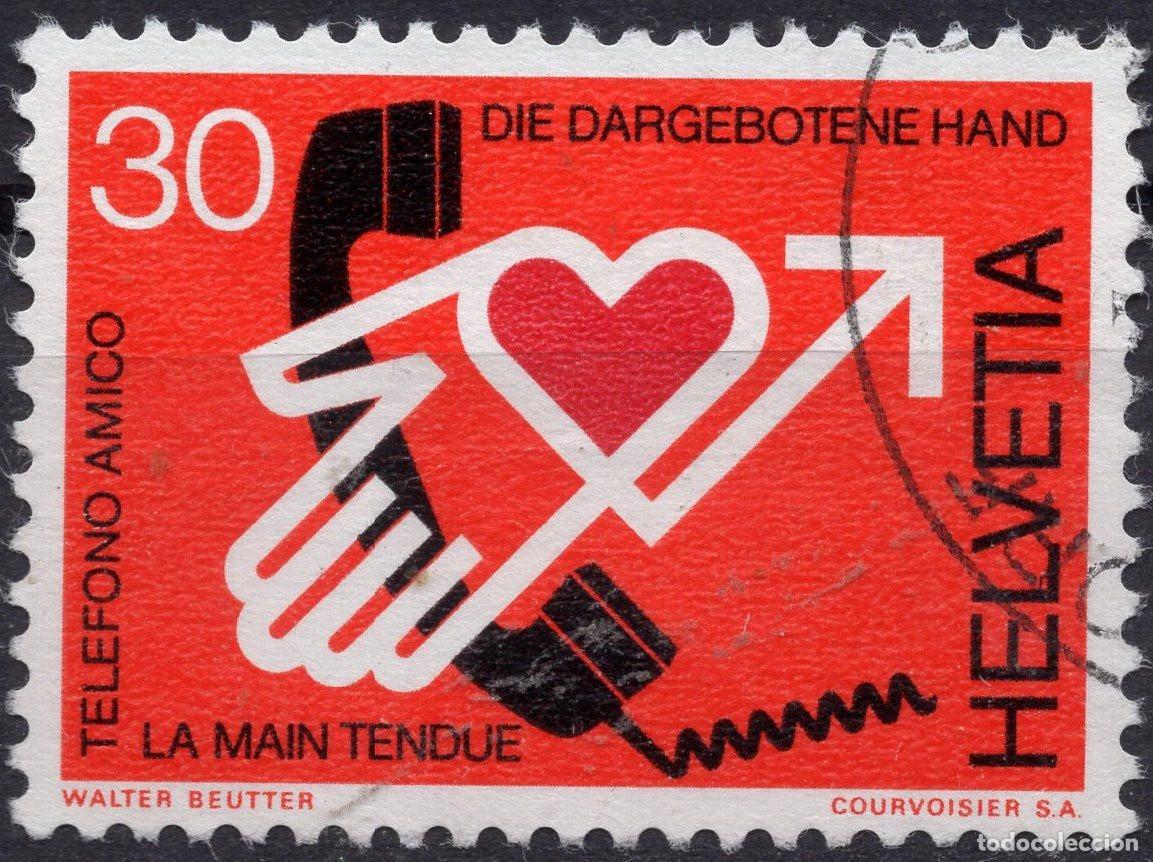 Sellos: SUIZA 1975 STAMP MICHEL CH 1059