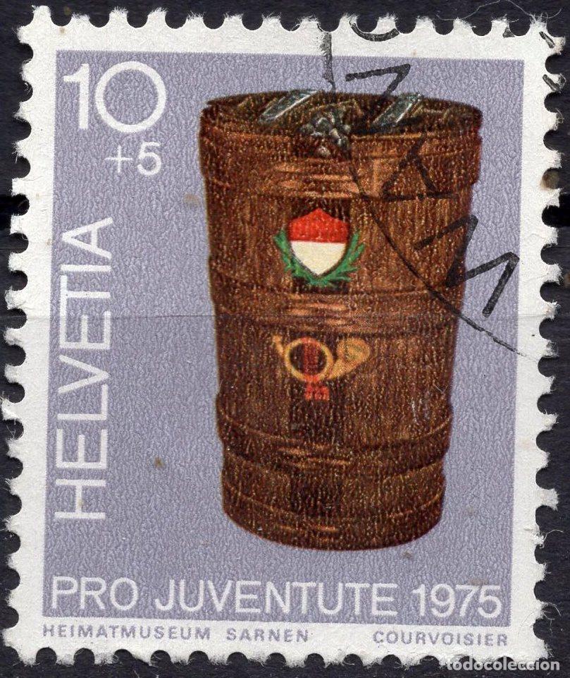 Sellos: SUIZA 1975 STAMP MICHEL CH 1062