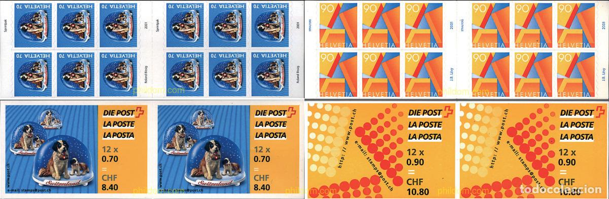 Sellos: 2323 MNH SUIZA 2001 MOTIVOS VARIOS