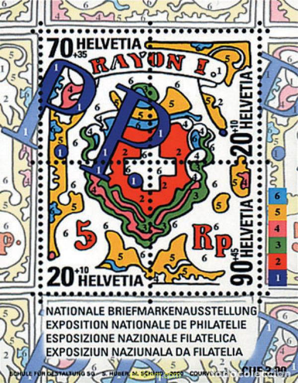 Sellos: 71010 MNH SUIZA 2000 NABA 2000. EXPOSICION FILATELICA INTERNACIONAL