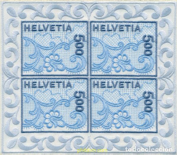 Sellos: 101708 MNH SUIZA 2000 BORDADO DE SAN GALLEN