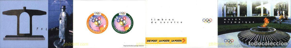 Sellos: 2203 MNH SUIZA. Comite Ol&iacute;mpico Internacional 2000 COMITE OLIMPICO INTERNACIONAL