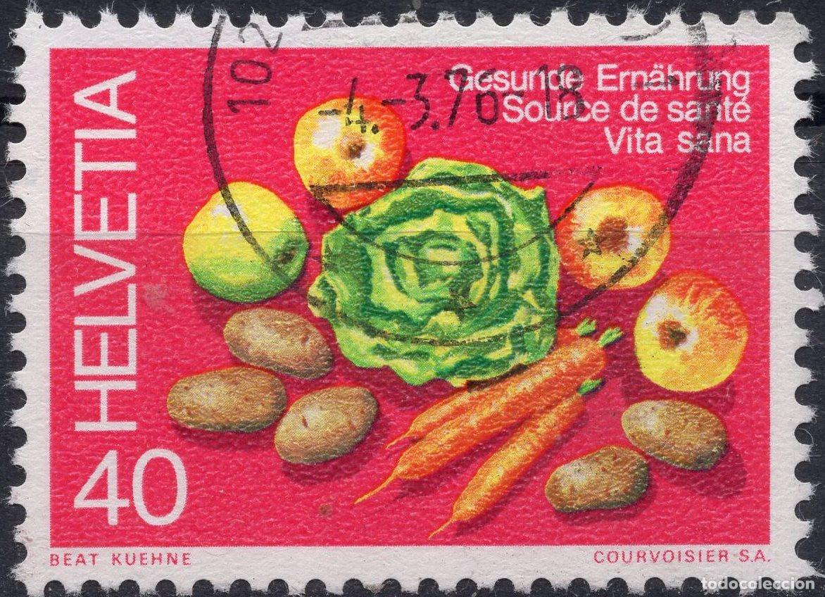 Sellos: SUIZA 1976 STAMP MICHEL CH 1070
