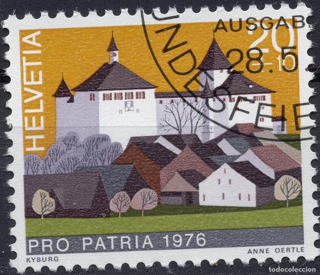 Sellos: SUIZA 1976 STAMP MICHEL CH 1075