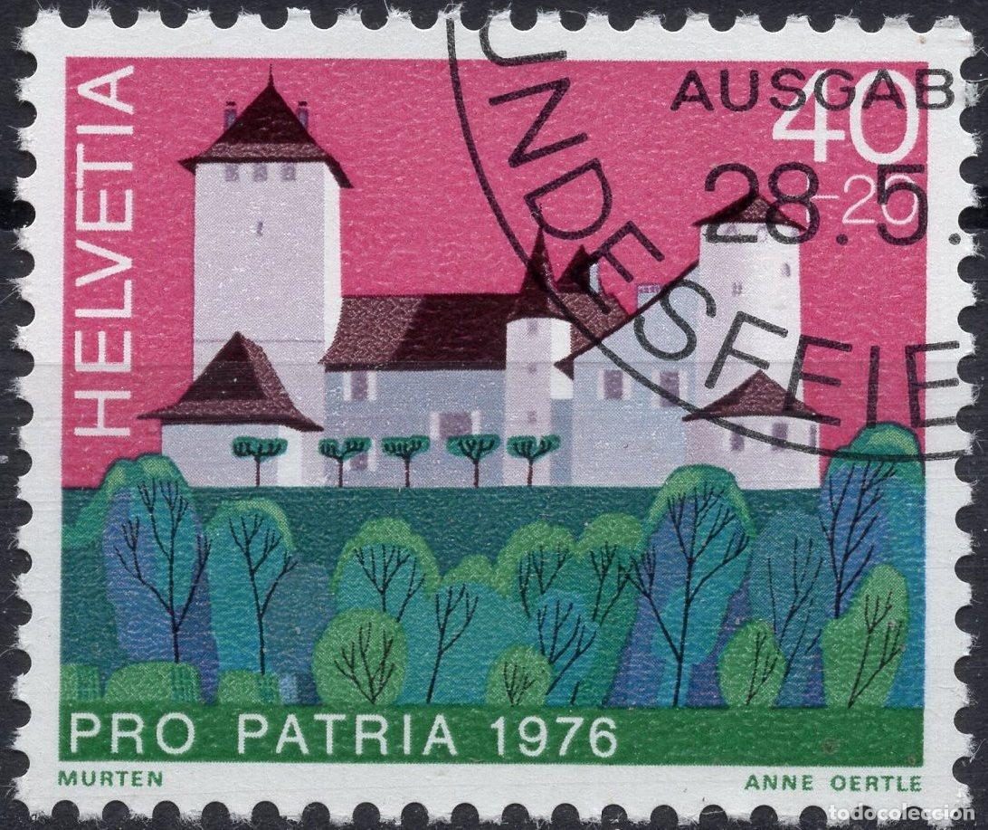 Sellos: SUIZA 1976 STAMP MICHEL CH 1077
