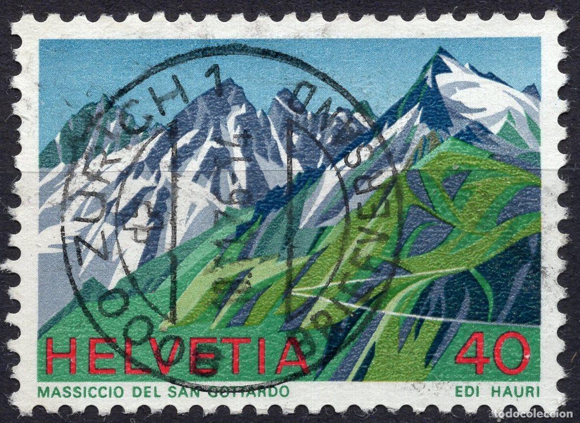 Sellos: SUIZA 1976 STAMP MICHEL CH 1081