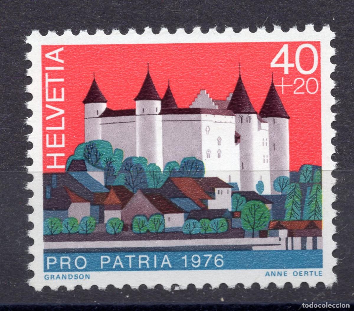 Sellos: SUIZA 1976 STAMP MICHEL CH 1076