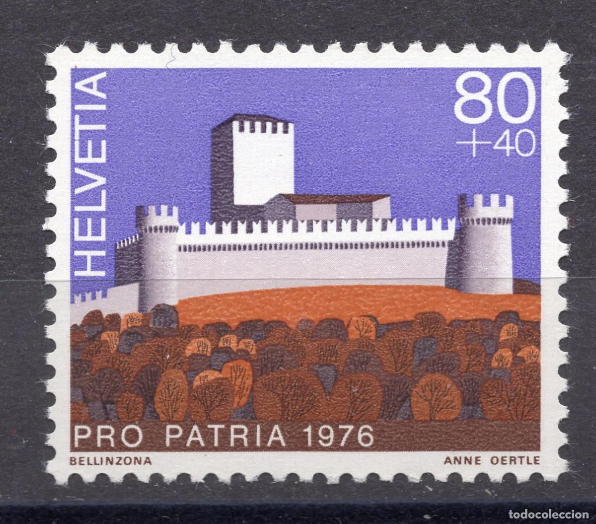 Sellos: SUIZA 1976 STAMP MICHEL CH 1078