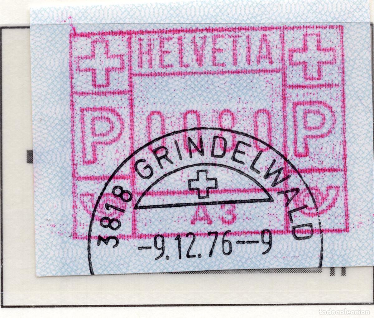 Sellos: SUIZA 1976 FRANQUEO CH 3