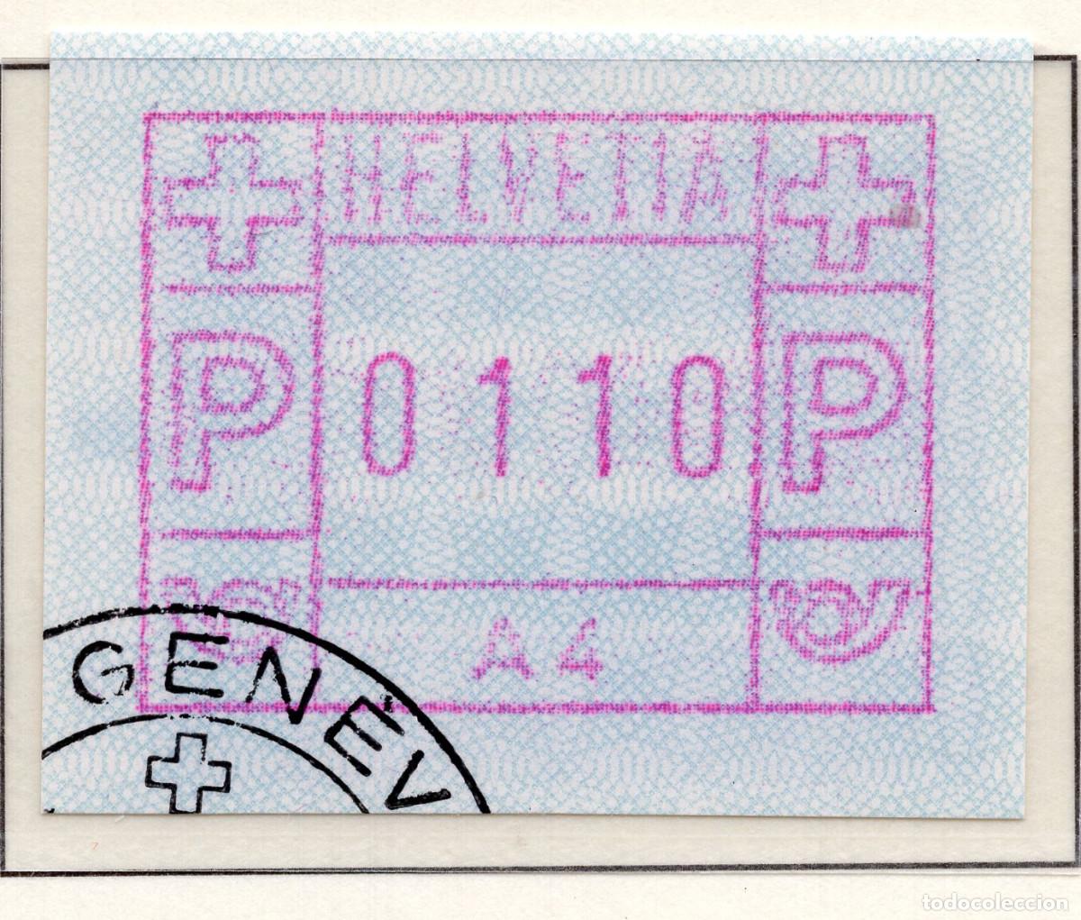 Sellos: SUIZA 1976 FRANQUEO CH 4