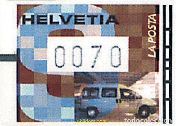 Sellos: 223458 MNH SUIZA 2001 TRANSPORTE POSTAL.