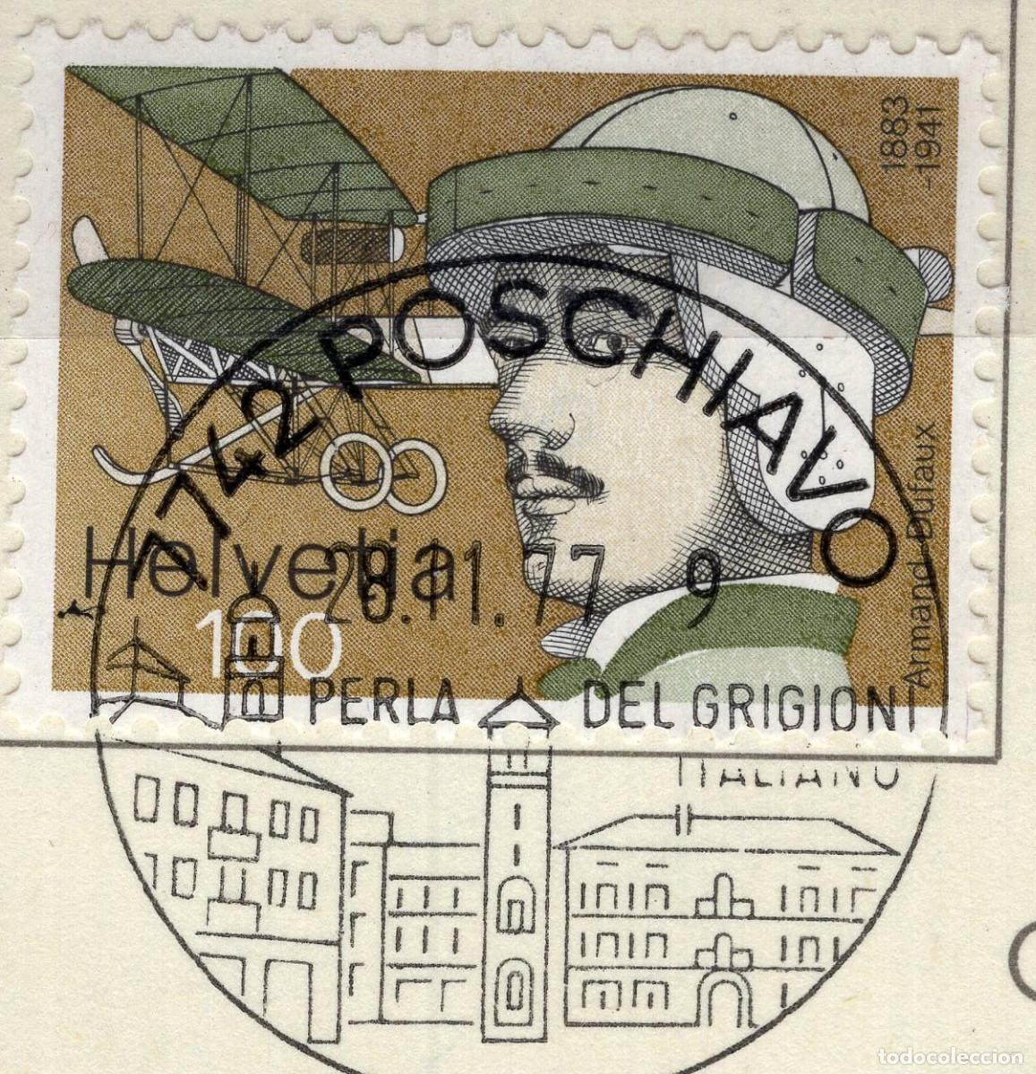 Sellos: SUIZA 1977 STAMP CH 1092