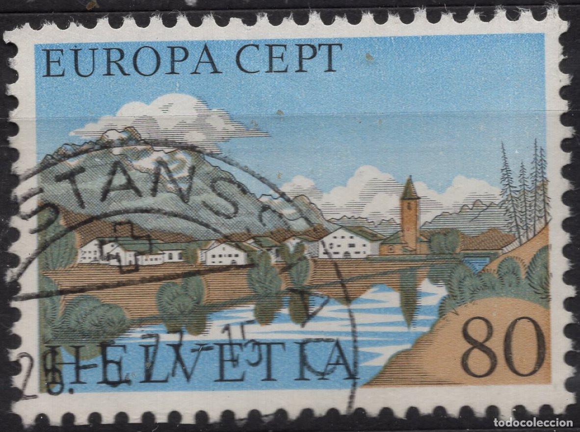 Sellos: SUIZA 1977 STAMP CH 1095