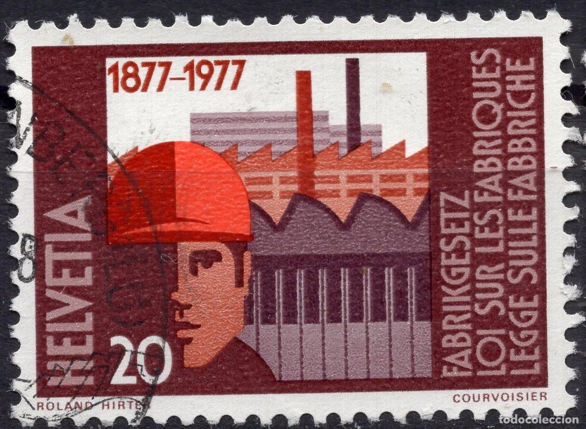 Sellos: SUIZA 1977 STAMP CH 1109
