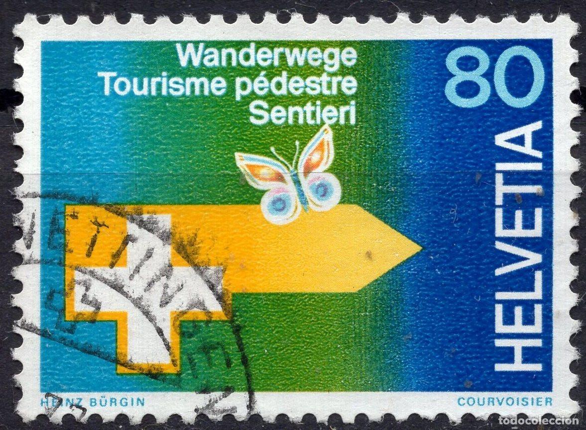 Sellos: SUIZA 1977 STAMP CH 1111
