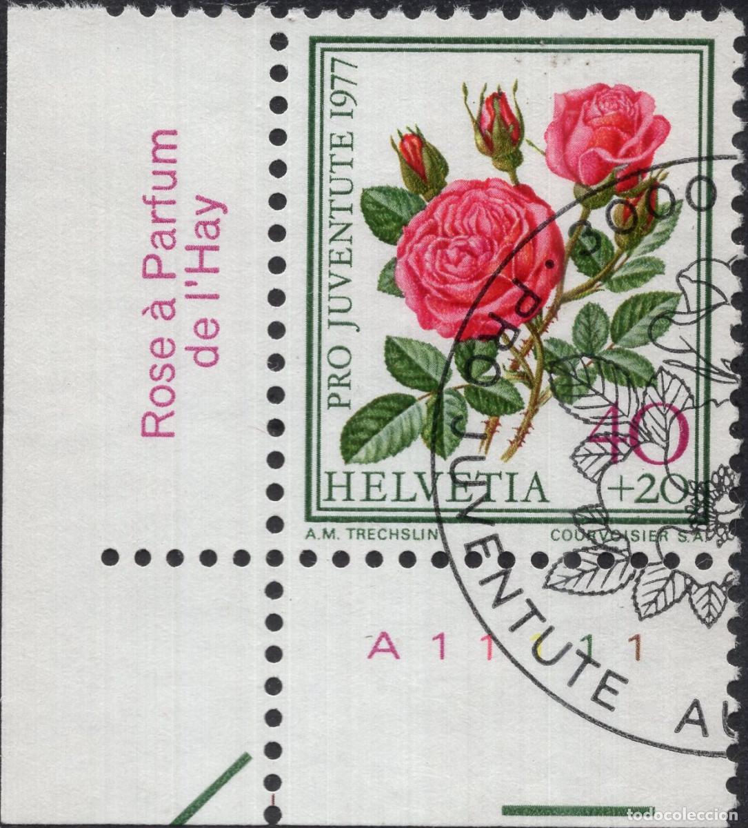 Sellos: SUIZA 1977 STAMP CH 1112