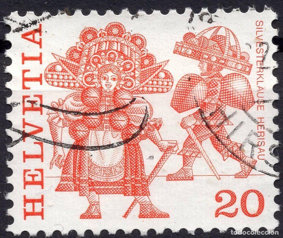 Sellos: SUIZA 1977 STAMP CH 1102A
