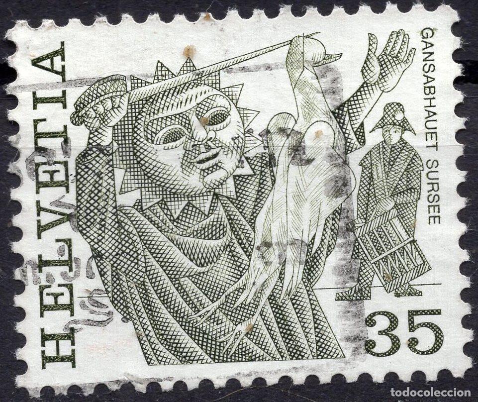 Sellos: SUIZA 1977 STAMP CH 1103A