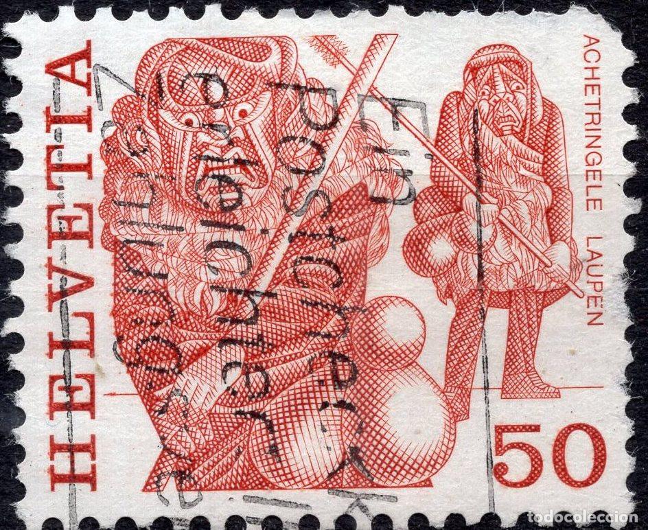 Sellos: SUIZA 1977 STAMP CH 1105A