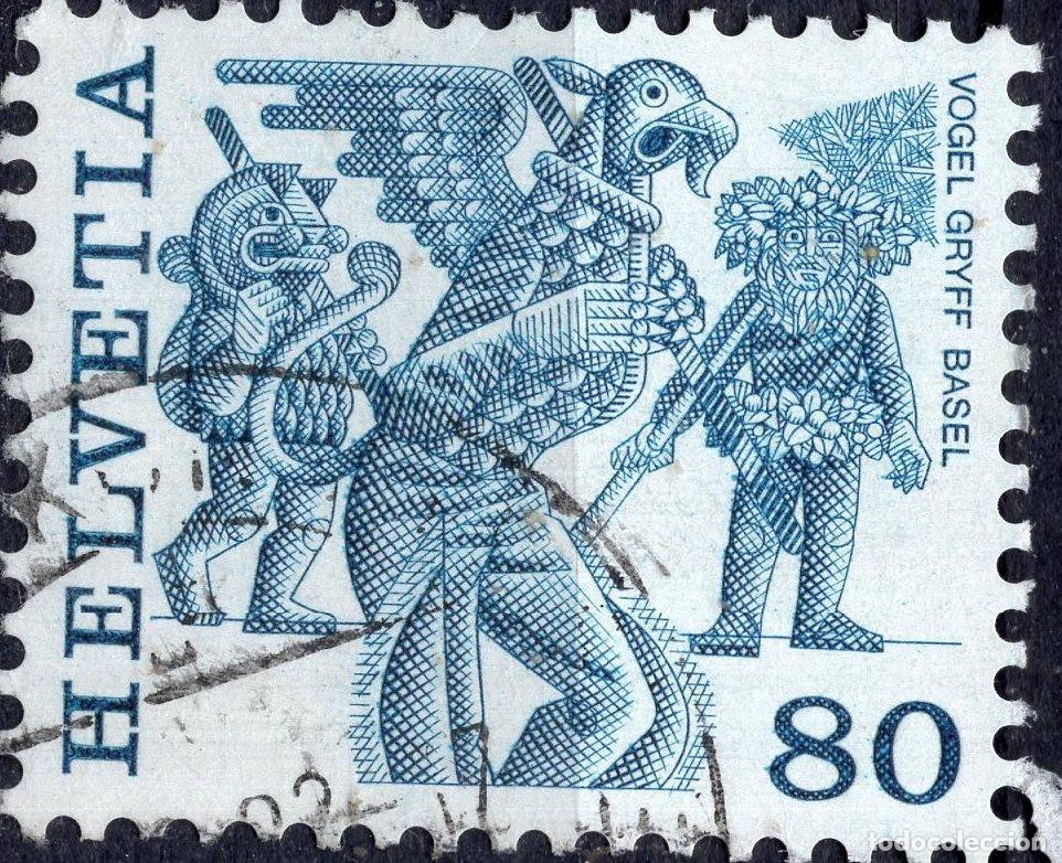 Sellos: SUIZA 1977 STAMP CH 1107A