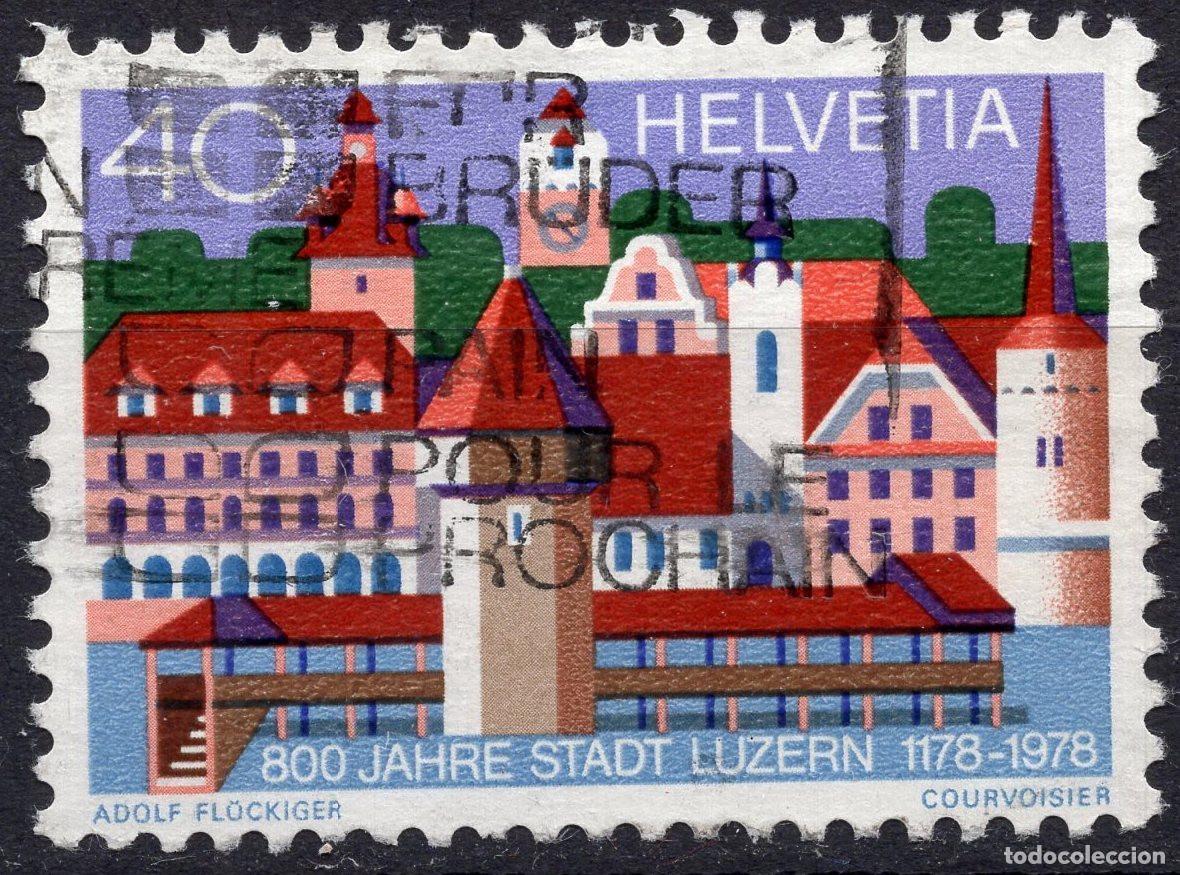 Sellos: SUIZA 1978 STAMP CH 1117