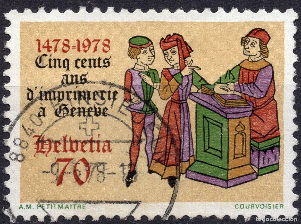 Sellos: SUIZA 1978 STAMP CH 1118