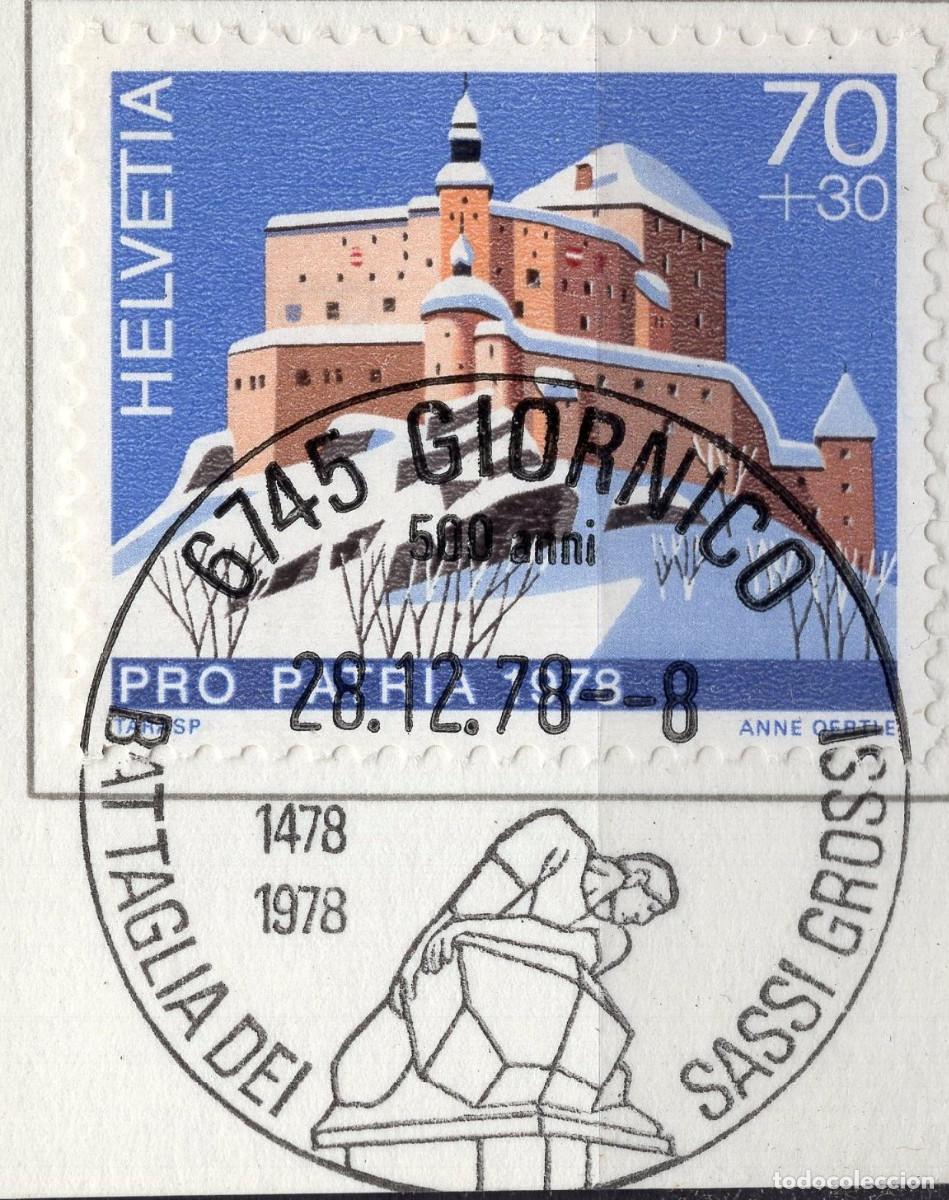 Sellos: SUIZA 1978 STAMP CH 1132