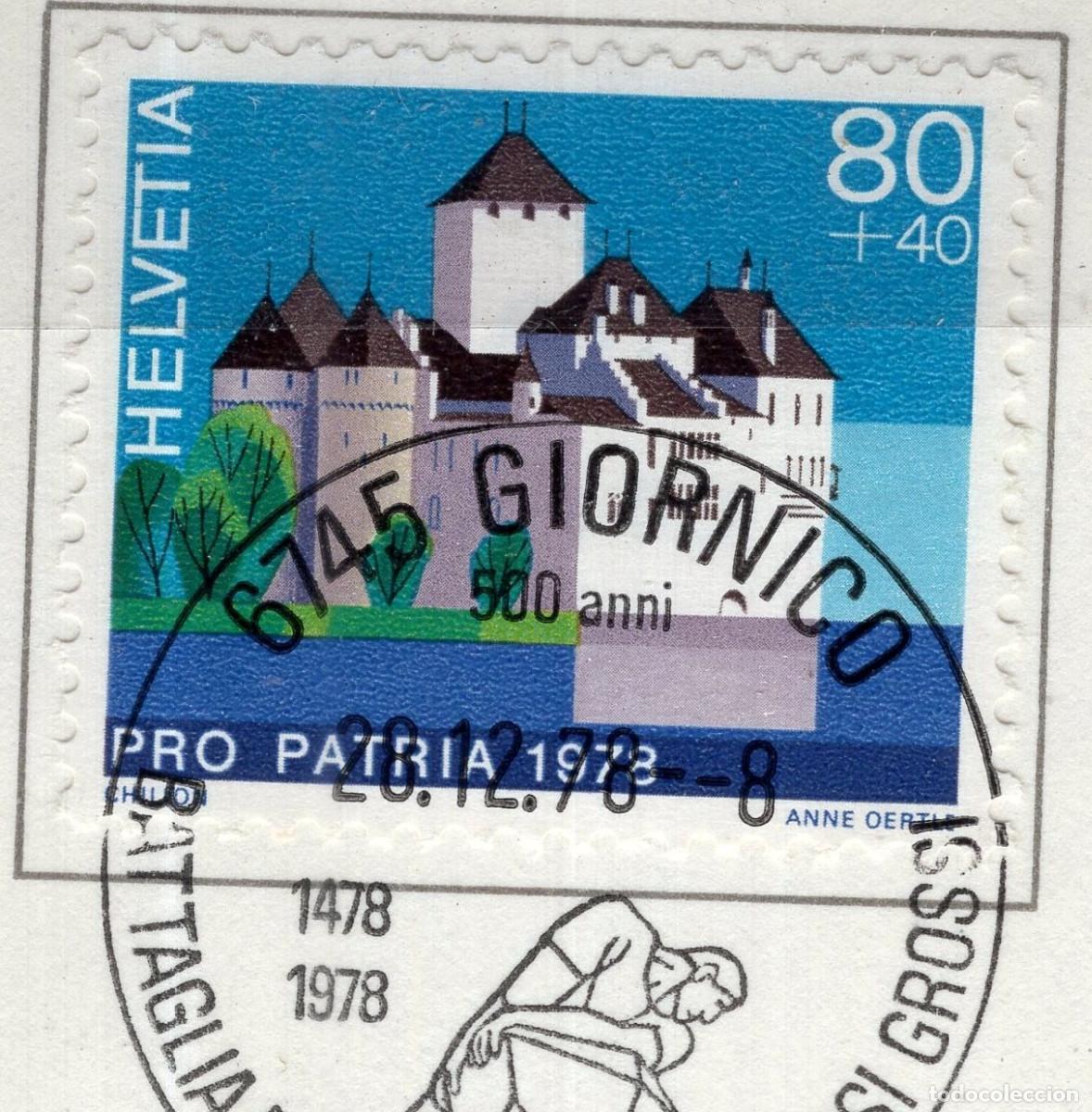 Sellos: SUIZA 1978 STAMP CH 1133