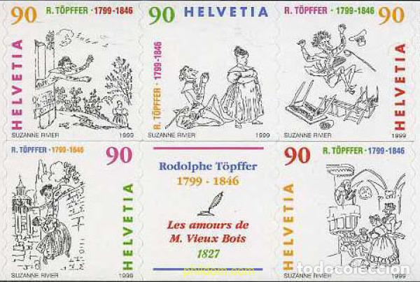 Sellos: 364590 MNH SUIZA 1999 200 ANIVERSARIO DEL NACIMIENTO DE ROBERT SURCOUF