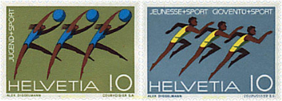 Sellos: 93712 MNH SUIZA 1971 ANIVERSARIOS