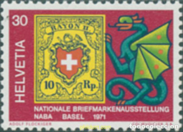 Sellos: 364505 MNH SUIZA 1971 ANIVERSARIOS