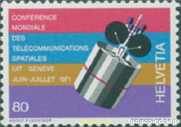 Sellos: 364507 MNH SUIZA 1971 ANIVERSARIOS