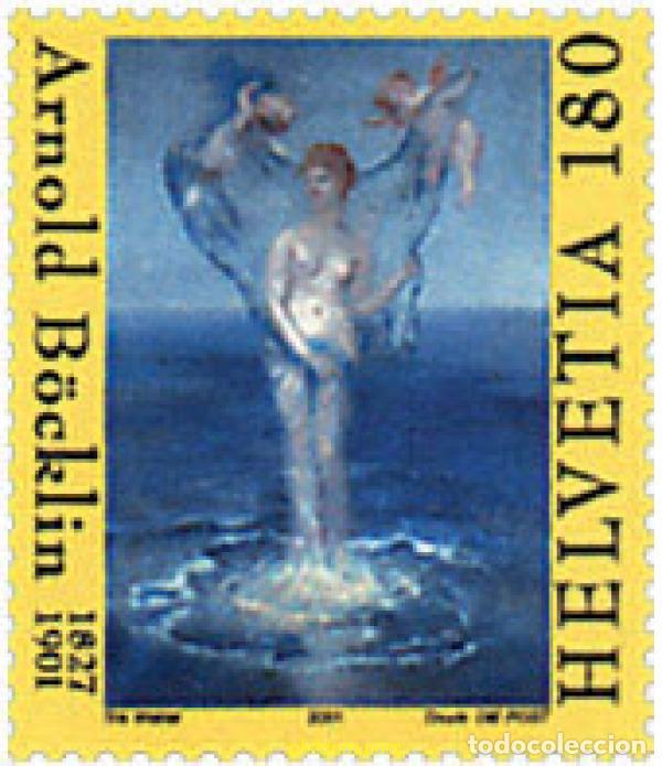Sellos: 86404 MNH SUIZA 2001 CENTENARIO DE LA MUERTE DE ARNOLD B&Ouml;CKLIN