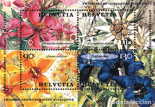 Sellos: 93721 MNH SUIZA 2001 FLORES