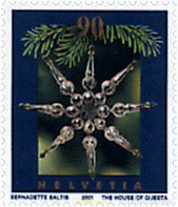 Sellos: 86407 MNH SUIZA 2001 NAVIDAD