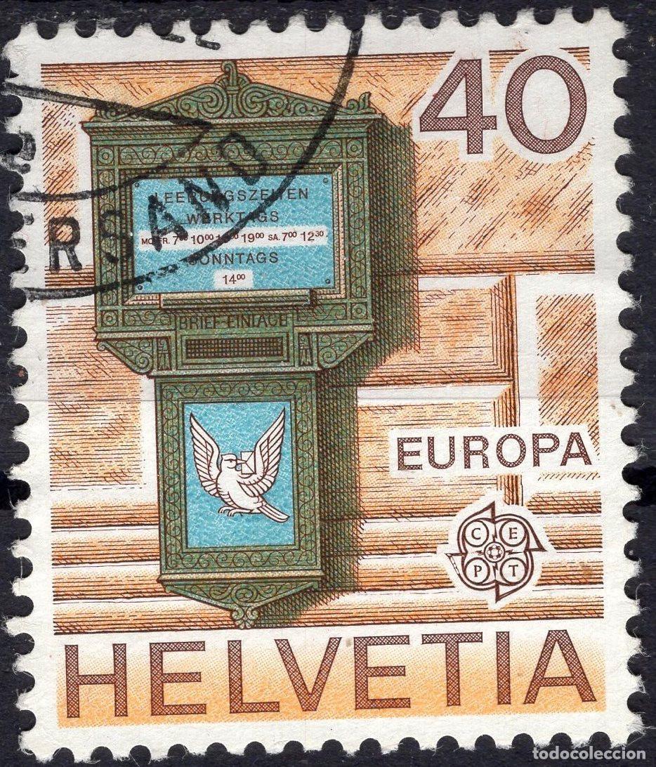 Sellos: SUIZA 1979 STAMP CH 1154
