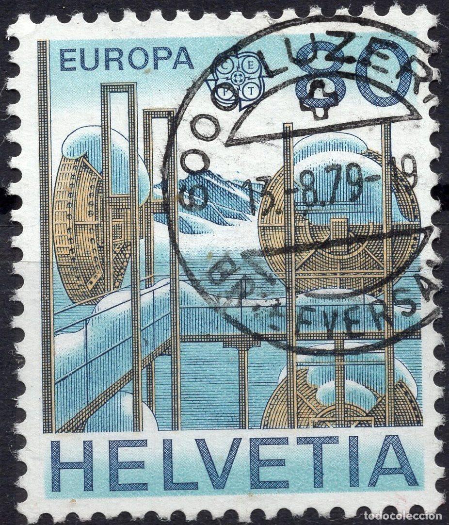 Sellos: SUIZA 1979 STAMP CH 1155