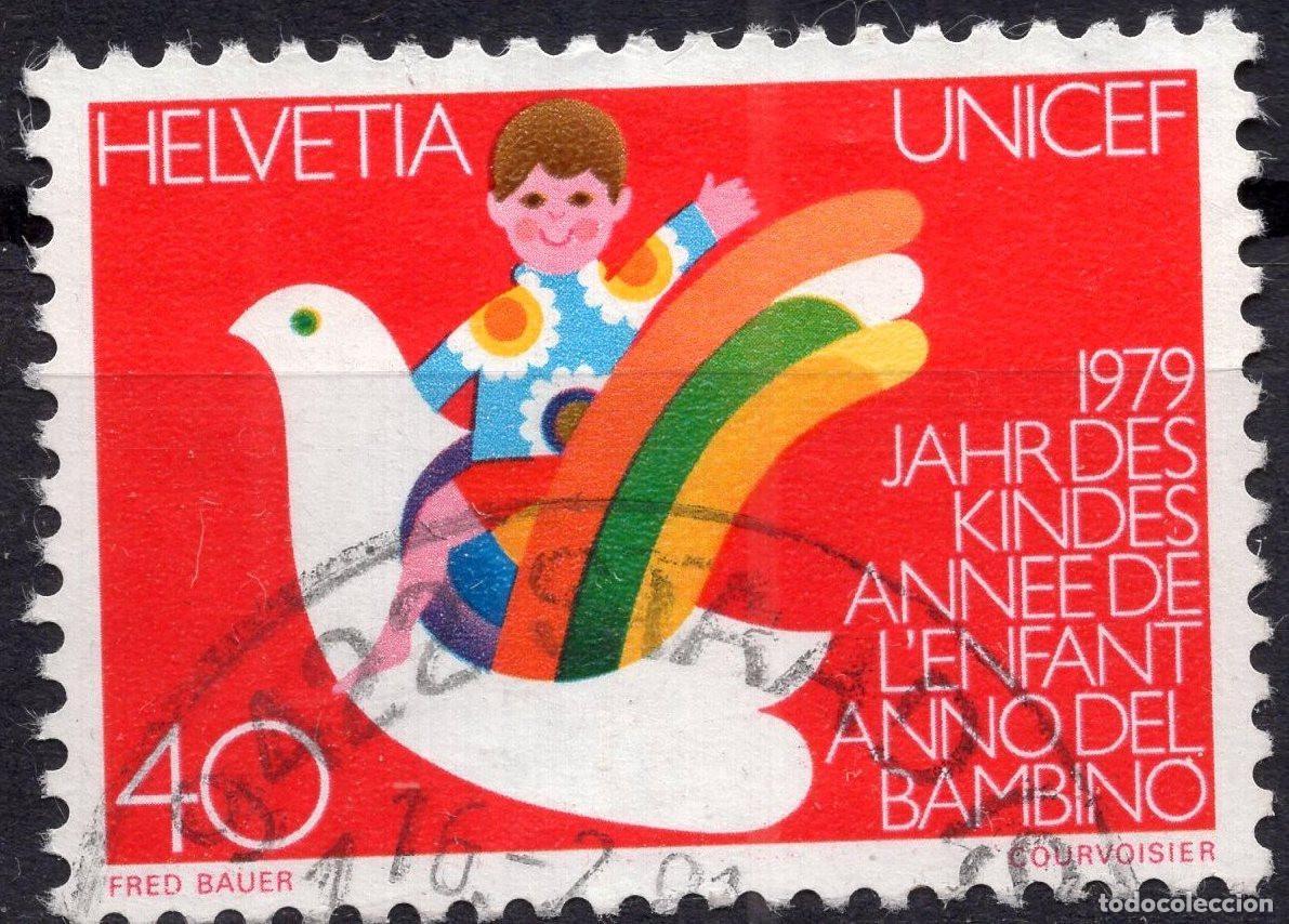 Sellos: SUIZA 1979 STAMP CH 1162