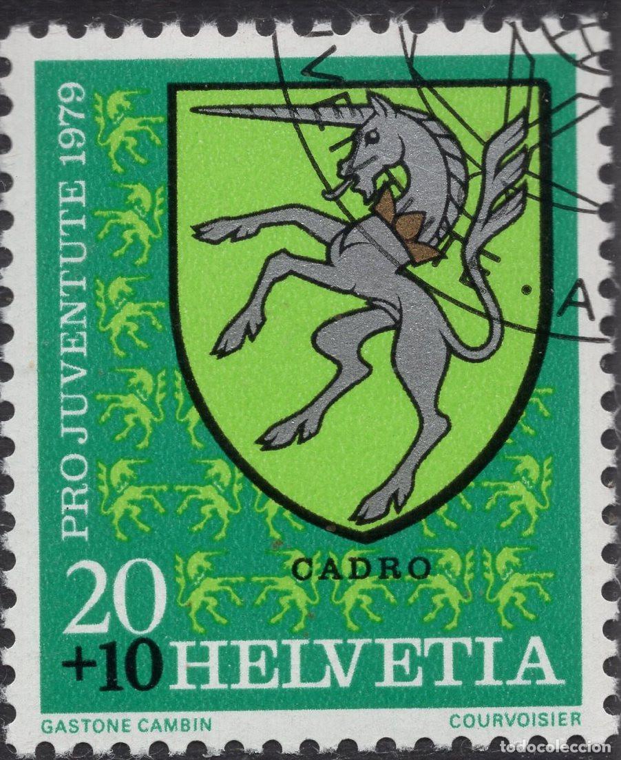 Sellos: SUIZA 1979 STAMP CH 1165