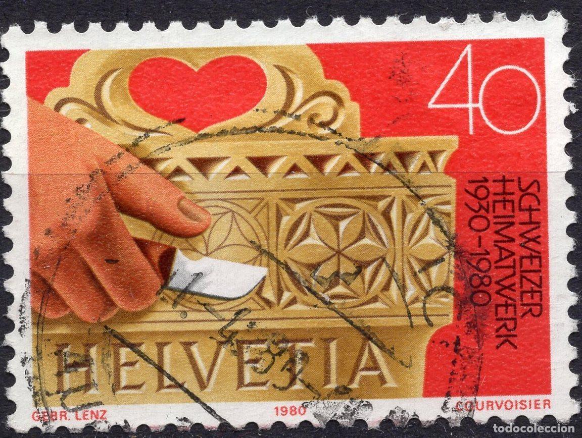 Sellos: SUIZA 1980 STAMP CH 1171